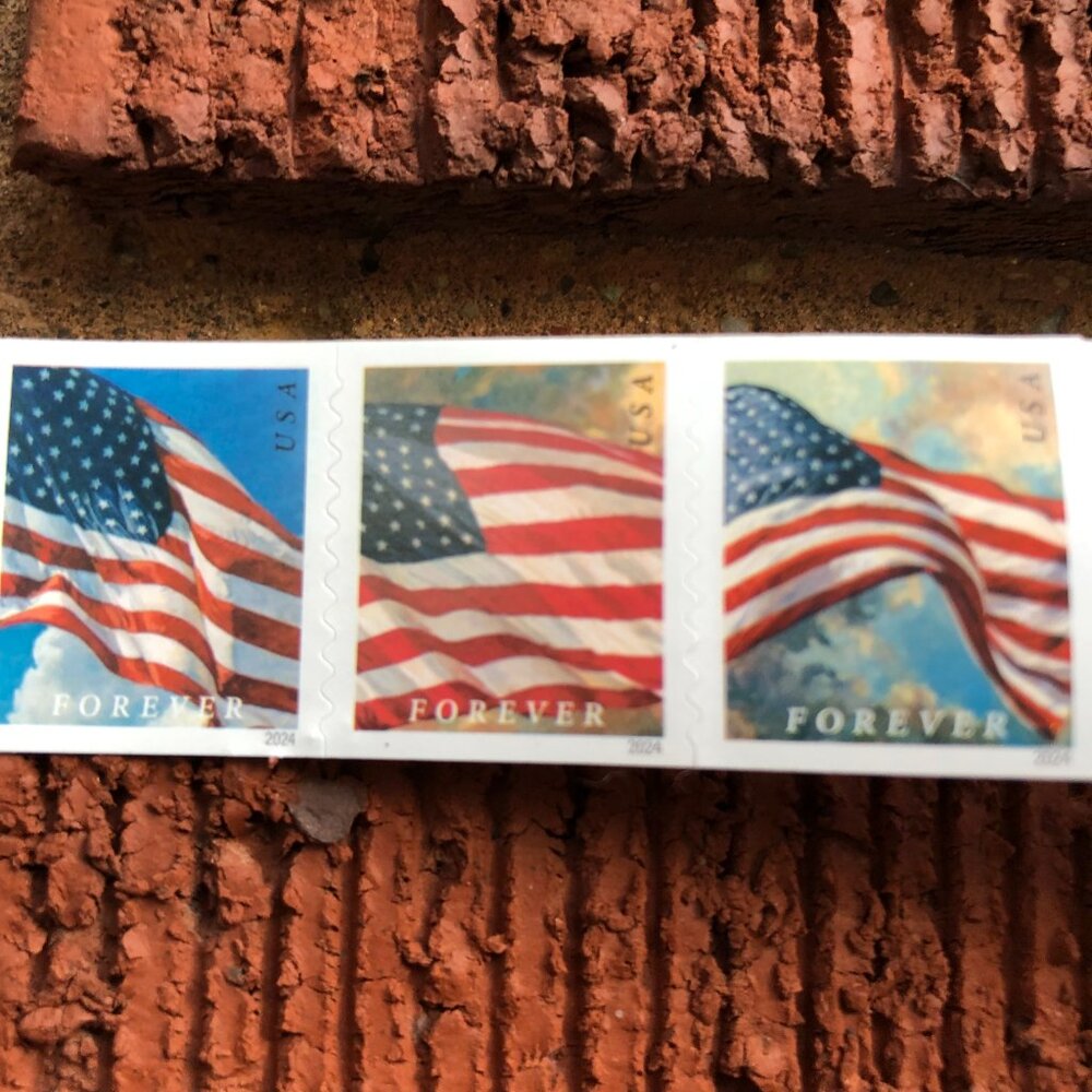 10 Sealed Rolls of Genuine USPS Forever Stamps (1,000 stamps total)Free Shipping - Picture 6 of 13